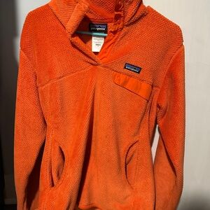 Patagonia Women's Orange Turtleneck Jacket